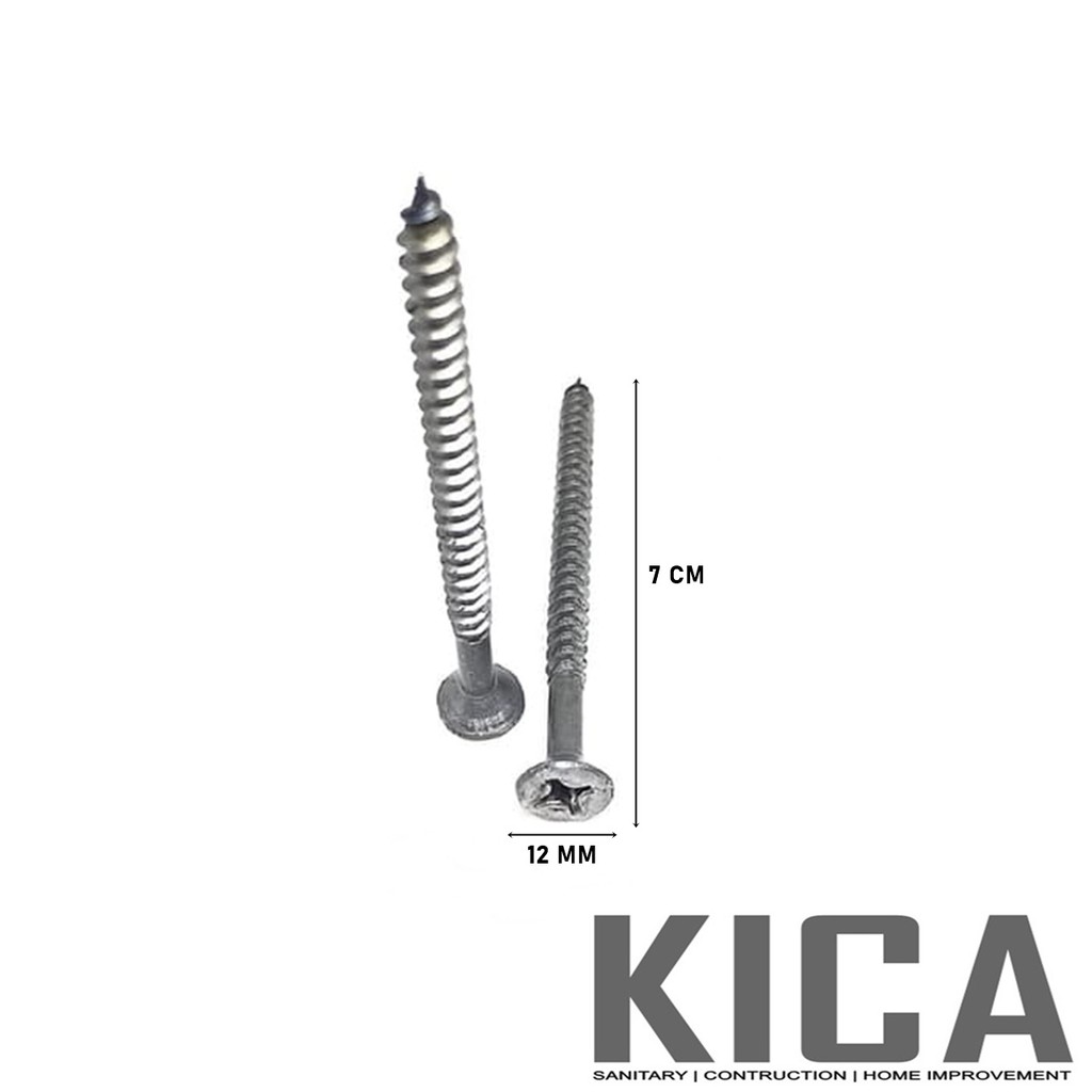 SKRUP KAYU / SEKRUP KAYU / SKRUP PLUS 3 X 12 / SKRUP KAYU 7 CM