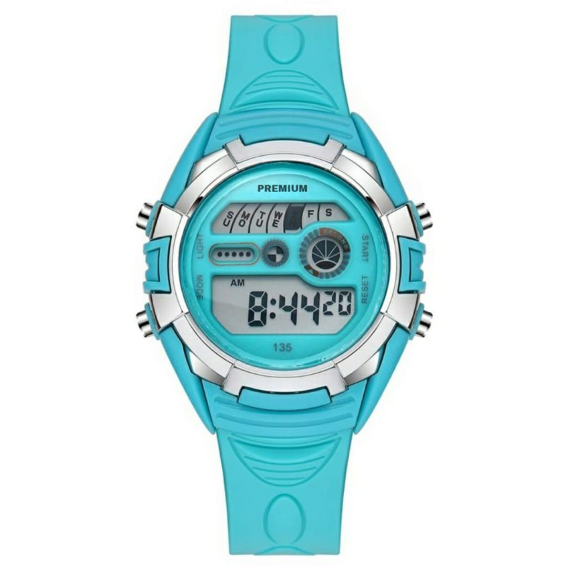 JAM TANGAN ANAK UMUR 3 - 10 Premium P1003  WATER PROFF FREE BOX DAN BOUBL WARP