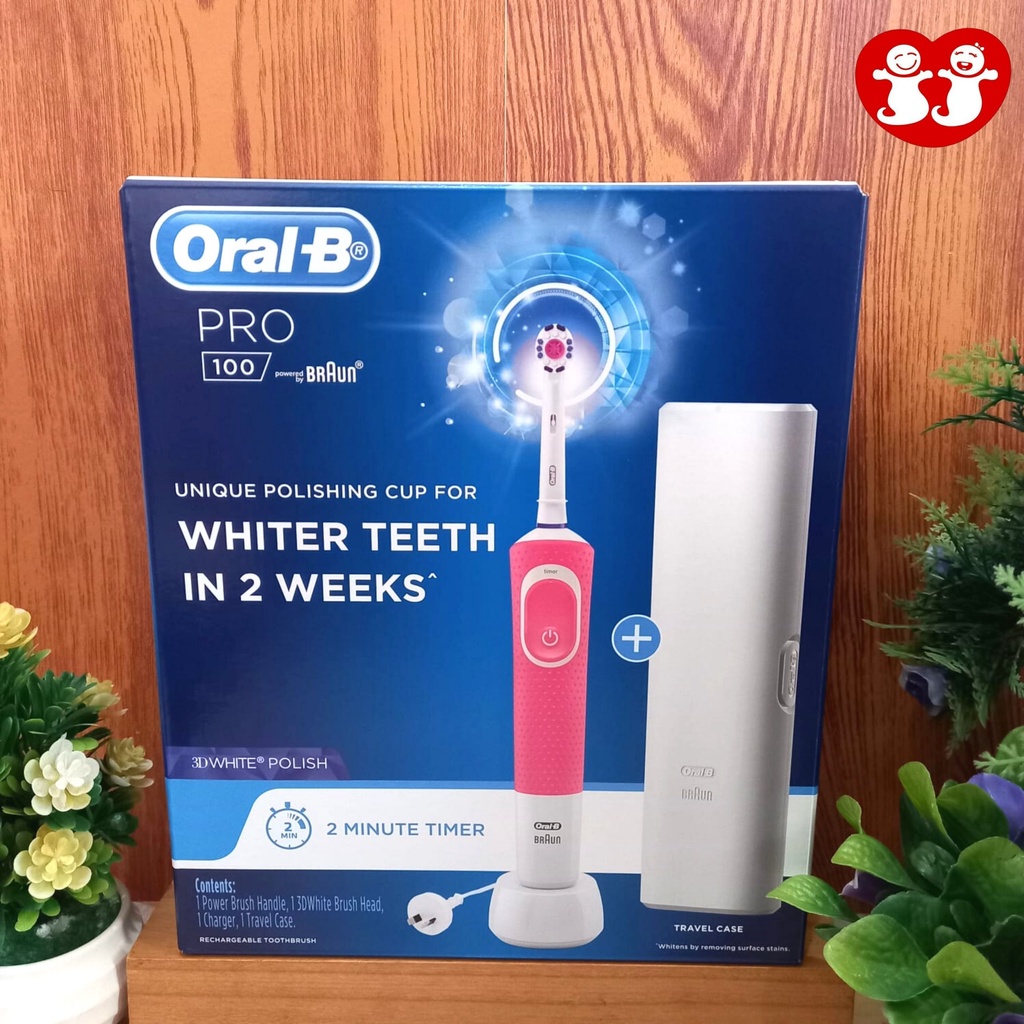 Oral B Pro 100 3D White Polish Power Toothbrush