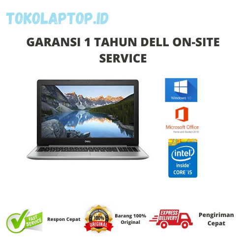 Dell Inspiron 15 5583 i5-8265 8GB 2TB GARANSI RESMI