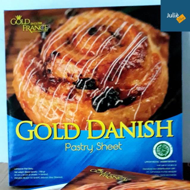 Danish Pastry - Gold Danish - Gold France