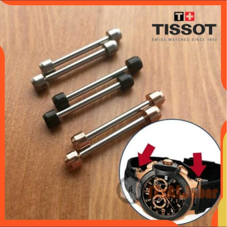 Spring bar pen jam tangan Tissot Trace T-Race T race pengait Tali Jam tangan Tissoti