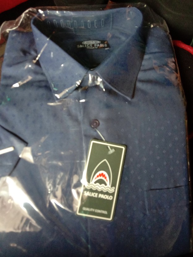 Kemeja Batik Printing Salice Paolo Reguler Lengan Panjang