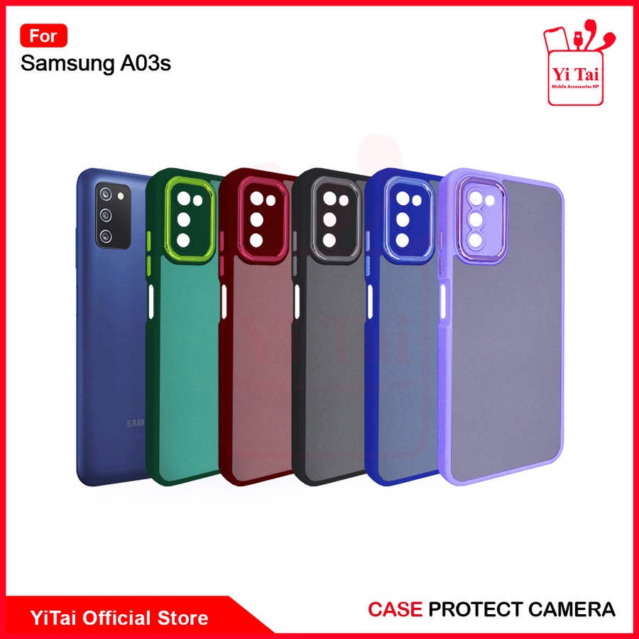 YC02 CASE YI TAI PROTECT KAMERA SAMSUNG A03 A03S A03 CORE - BDC