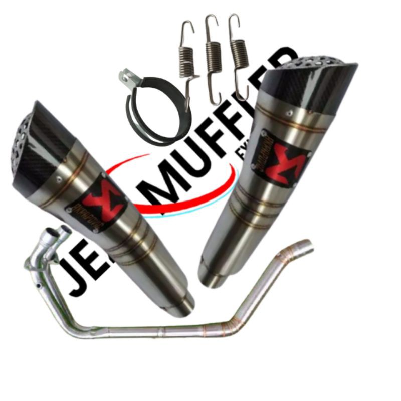 Knalpot Akrapovic ninja 250cc cbr 250cc dll