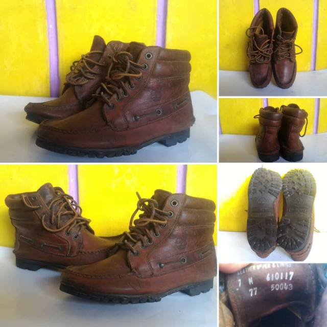 Sepatu Timberland leather second original