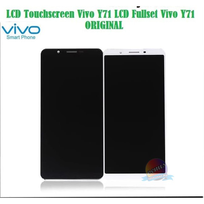 VIVO Y71 LCD + touchscreen original 100% garansi