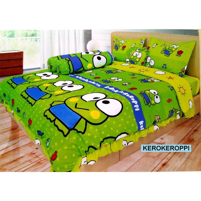 SPREI LADY ROSE KEROKEROPPI No 1 KING 180 SEPRAI HK POLKA 