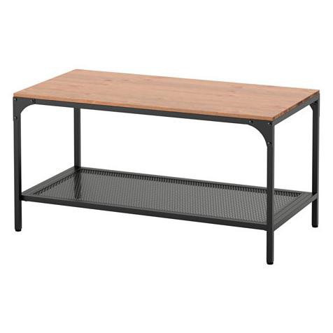Meja Tamu Ikea - Fjllbo - Hitam Firando_Official