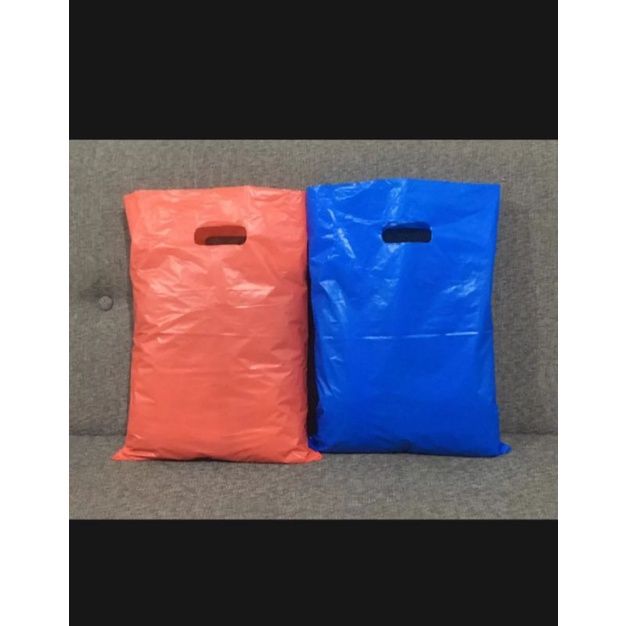 Kantong Plastik Oval Polos Uk 20x30 Hd Plong Shopping Bag Plastik Olshop Isi 100 Lembar
