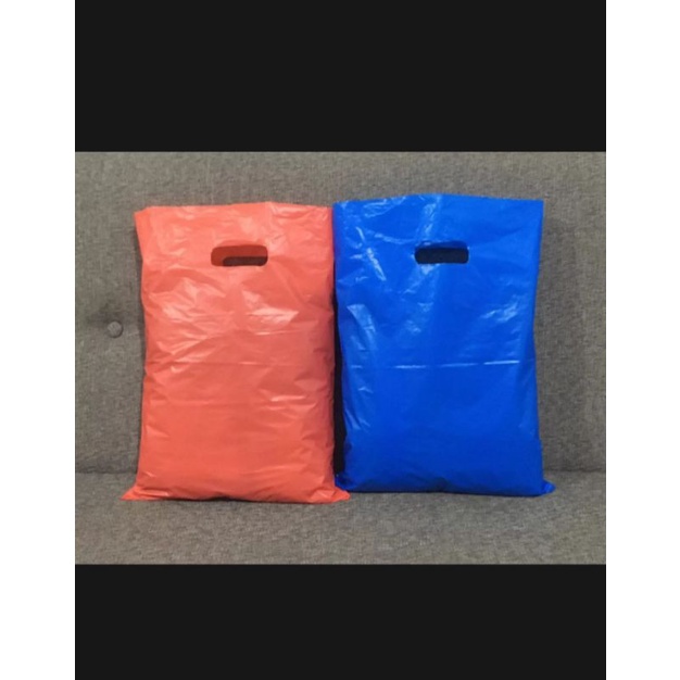 Kantong Plastik Oval Polos Uk 25x35 Hd Plong Shopping Bag Plastik Olshop Isi 100 Lembar