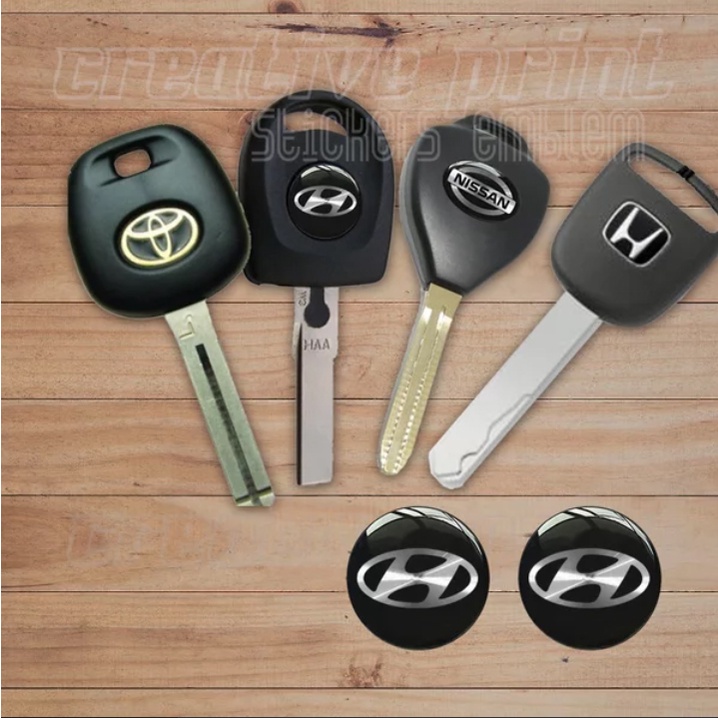 Emblem Custom Kunci Mobil Hyundai