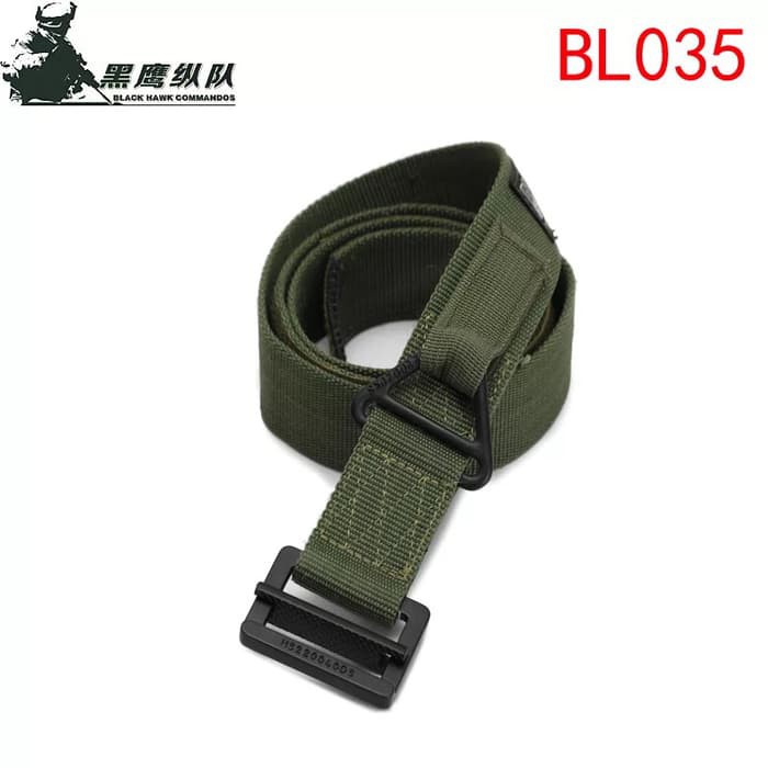 Blackhawk Ikat Pinggang Tactical Army Belt Sabuk Celana Pria Gesper