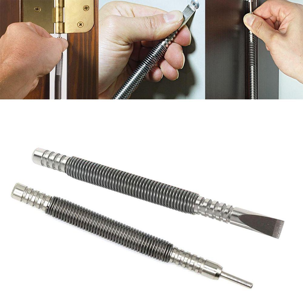 Top Spring Punch Door Pin Removal Mark Metal Woodworking Bits Lubang Pointer Bor Pelubang Paku Pukulan