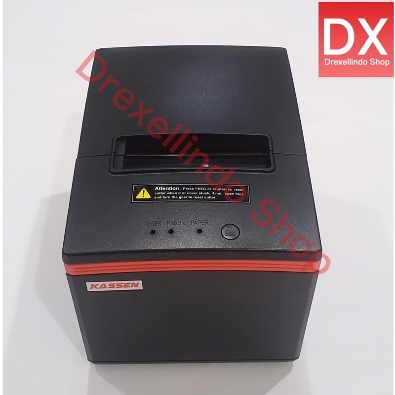 KASSEN BT P3200 USE LAN dan USB auto cutter printer thermal 80mm