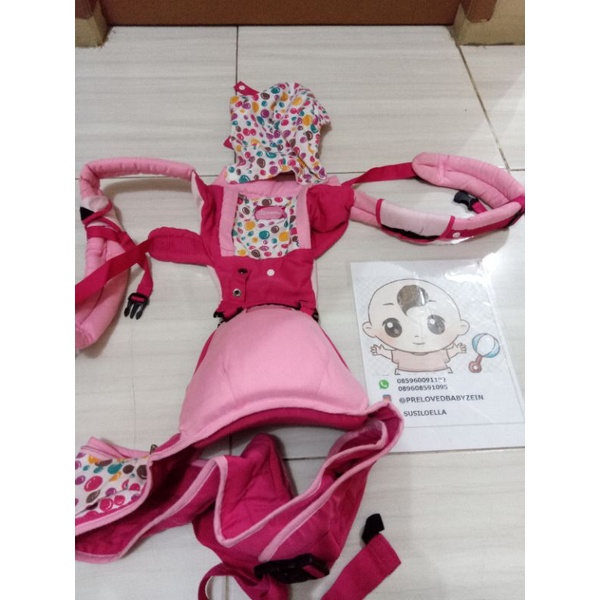 Hipseat / Gendongan Depan Bayi Preloved Bekas Second