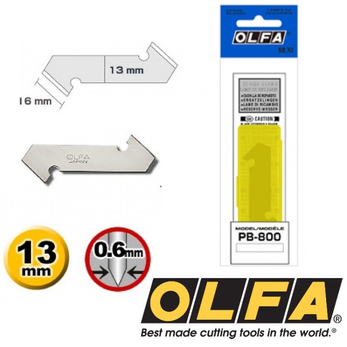 

Gaya Refill Isi Cutter Pb-800 Spare Blade For Pc-L(3Pcs Pack) Olfa Murah