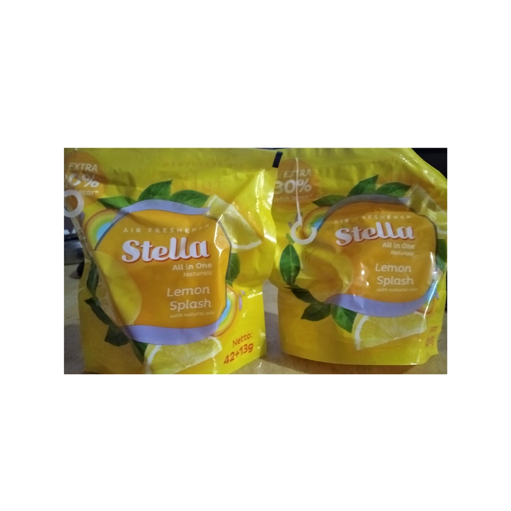 Stella Lemon Splash 42+23gr Pengharum Ruangan