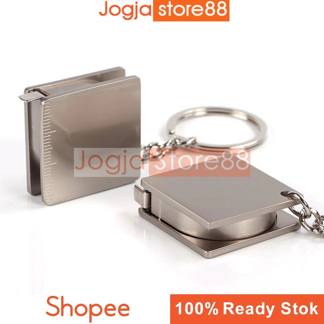

Meteran Gantungan Kunci Retractable Ruler Stainless Steel 70-80 Centimeter | Desain Menggulung Sendiri - Silver