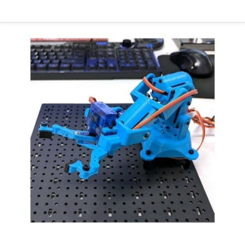 Robot Arm Snapper Mini 9G Robot Arm / hanya rangka saja
