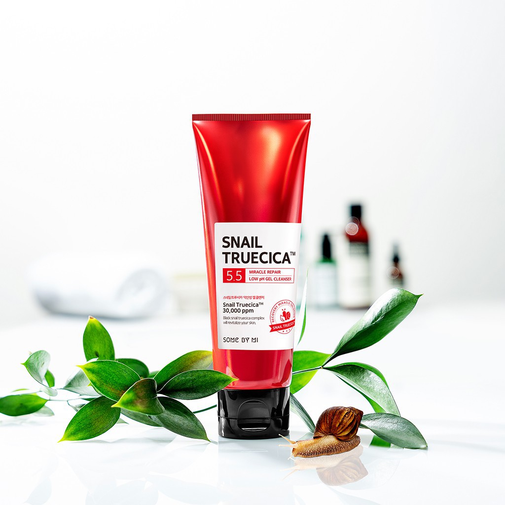 [BPOM] Somebymi Snail Truecica Miracle Repair Low pH Gel Cleanser