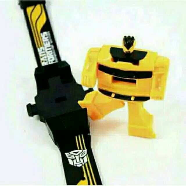 Ready 3 Warna Jam Tangan Anak Robot Transformers Rubber Digital