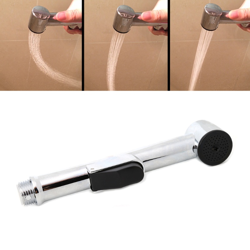 Gro Bidet Sprayer Genggam Bahan ABS Lapis Krom Untuk Toilet