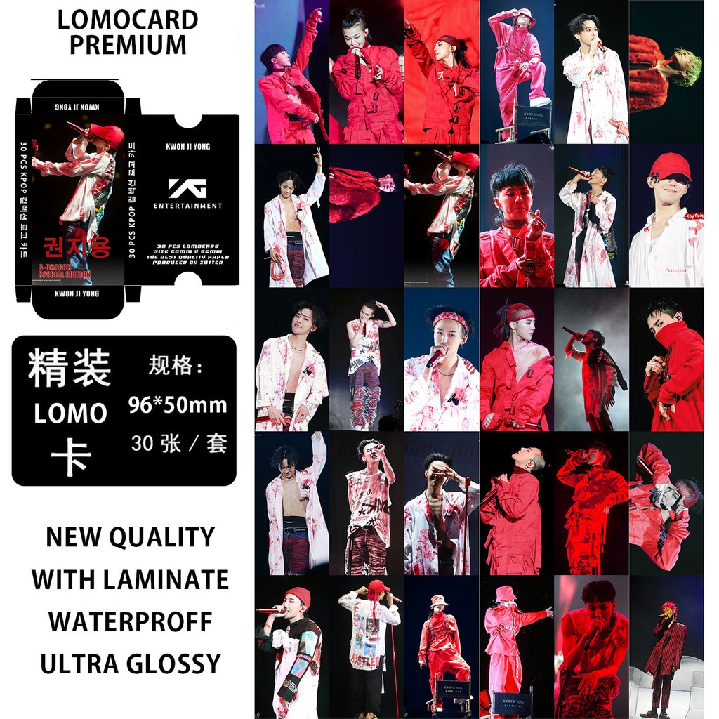 Lomocard gdragon act III motte 30pcs