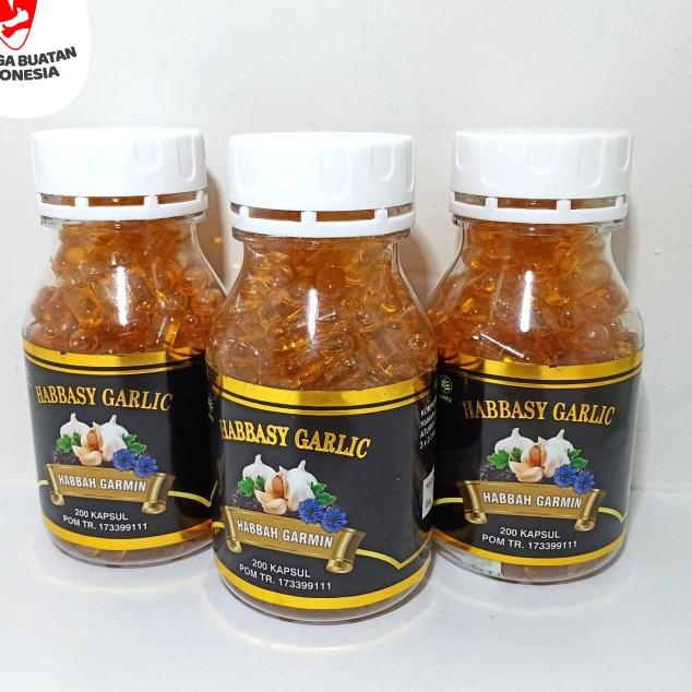 

☜ HABBASY GARLIC HABA GARLIC HABBATUSAUDA PLUS GARLIC ISI 200 KAPSUL ➨