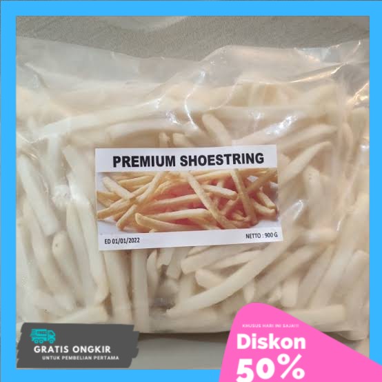 

Kentang Premium Shoestring MC Cain 900Gram
