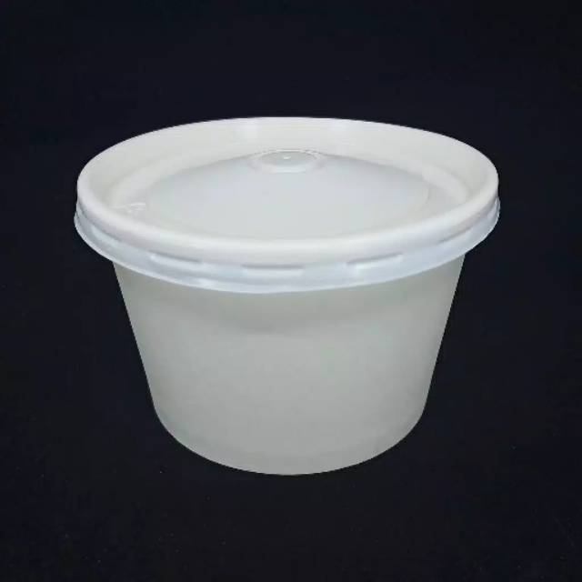 Paper Bowl 500 ml, 650ml dan 800ml + tutup