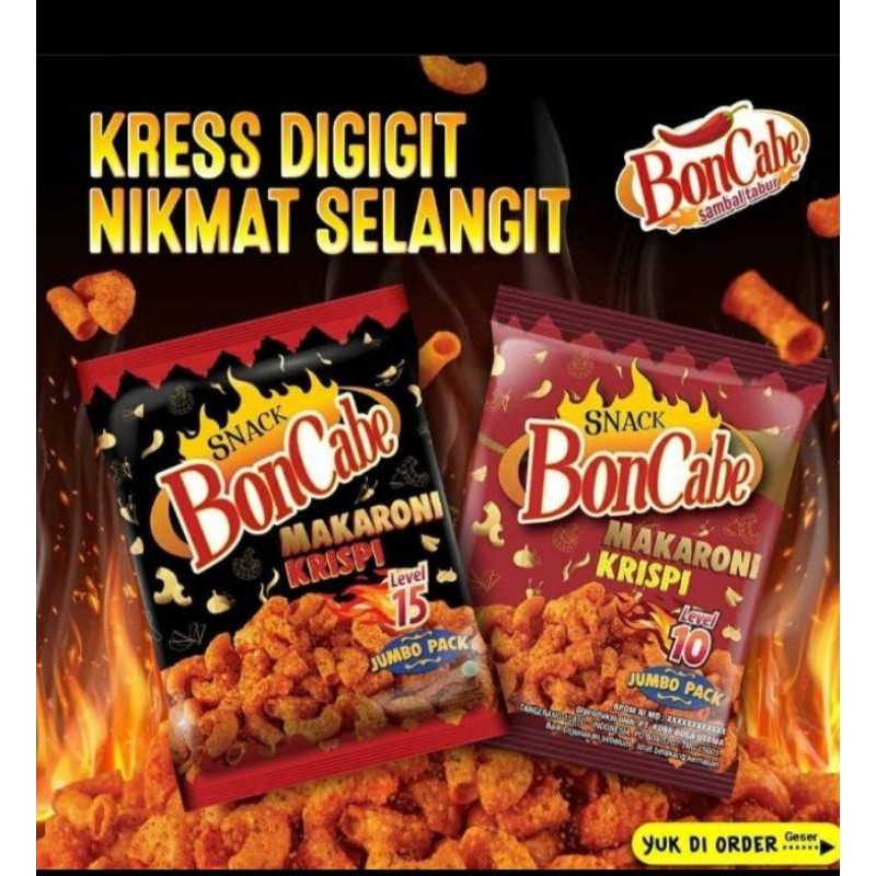 

Makaroni Krispi Kobe Boncabe Level 2/10/15 [150 g]