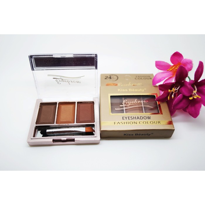 KISS BEAUTY EYEBROW POWDER EYESHADOW KODE 9629