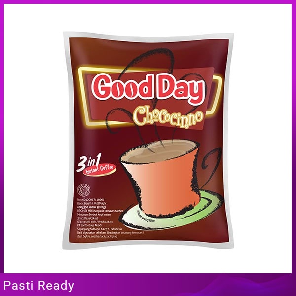 

GOOD DAY 3 IN 1 CHOCOCINNO BAG30X20GR Grosir Bisa COD