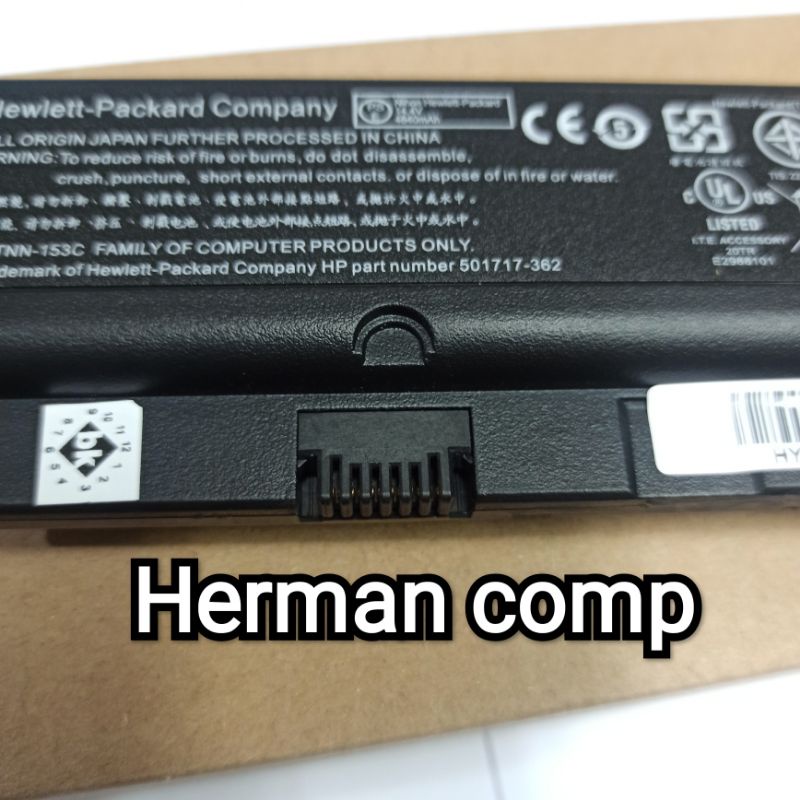 Original Baterai Laptop/NoteBook HP Compaq Presario B1200 B1216 2210B B1256 HSTNN-OB53