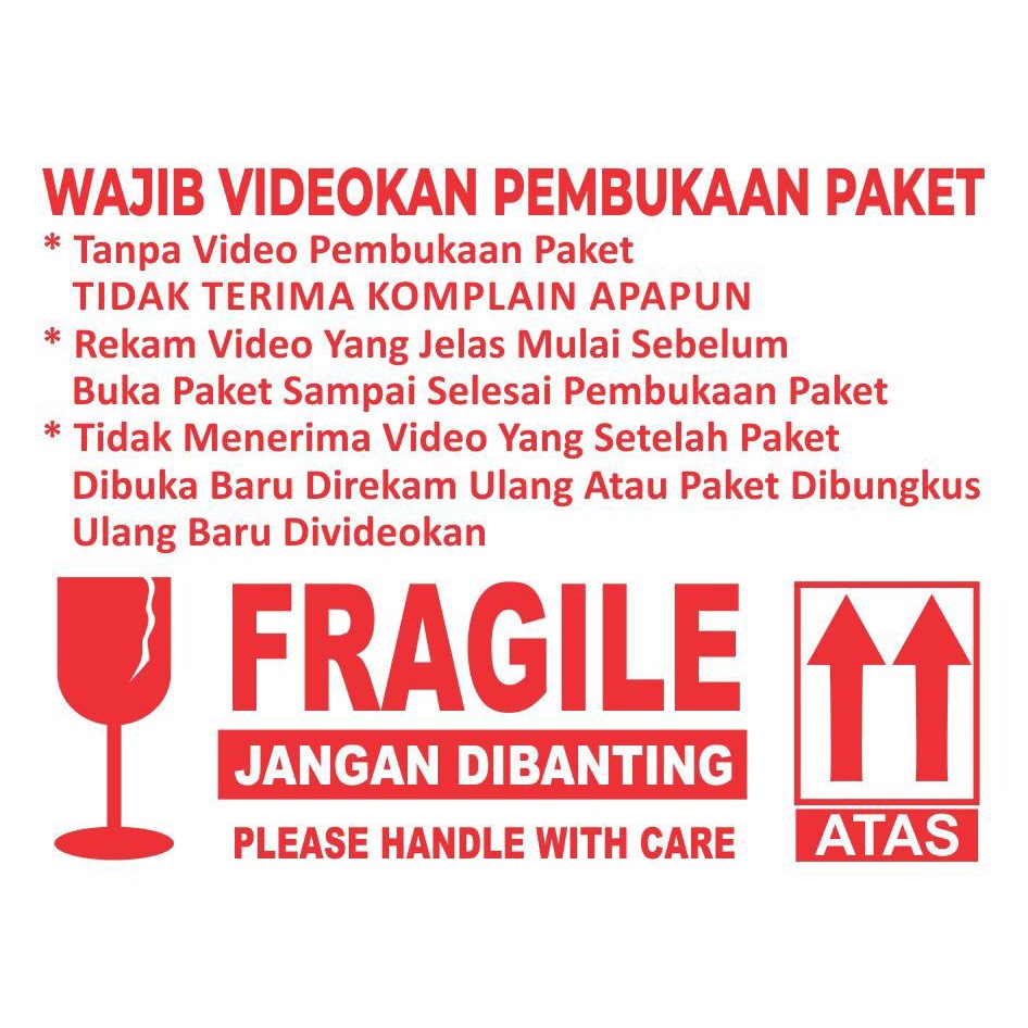 

STIKER FRAGILE PECAH BELAH STICKER