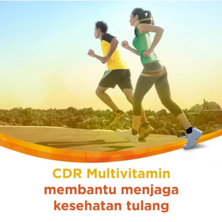 CDR Effervescent Calcium Isi 10 Tab &amp; 15 Tab - CDR Suplemen Kalsium - Vitamin Tulang - Halal - Sofit