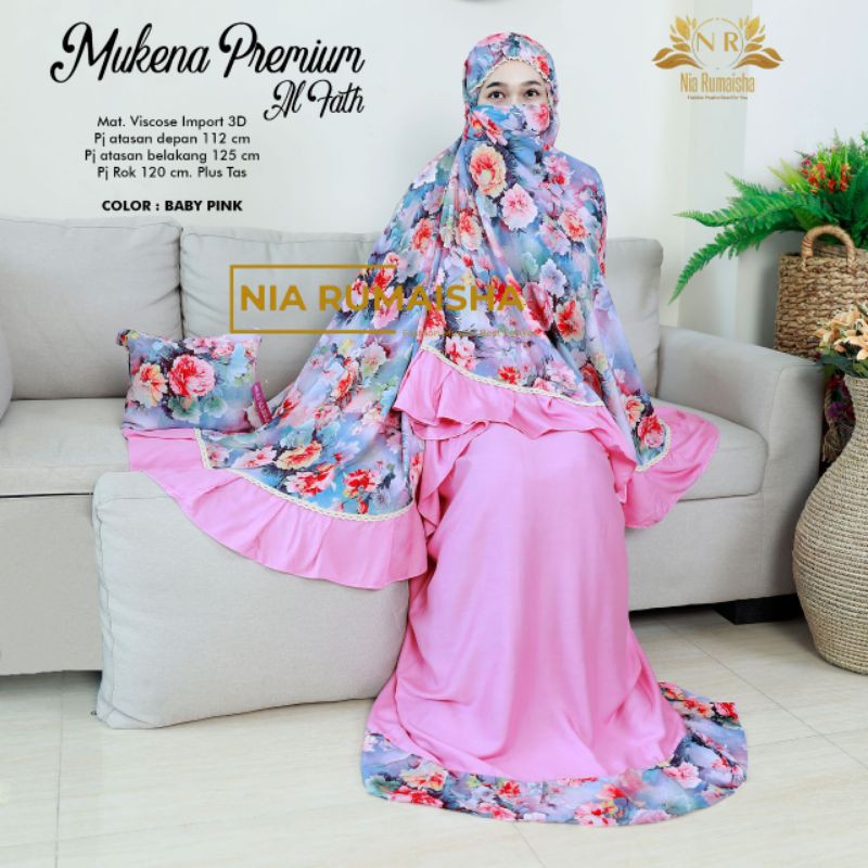 MUKENA PREMIUM AL FATH || NIA RUMAISHA