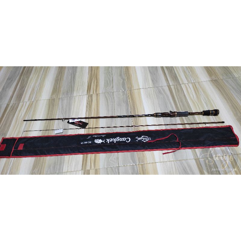 Joran Baitcasting Relix Nusantara Cangkek BC 2-6lbs gen s casting ultralight pancing