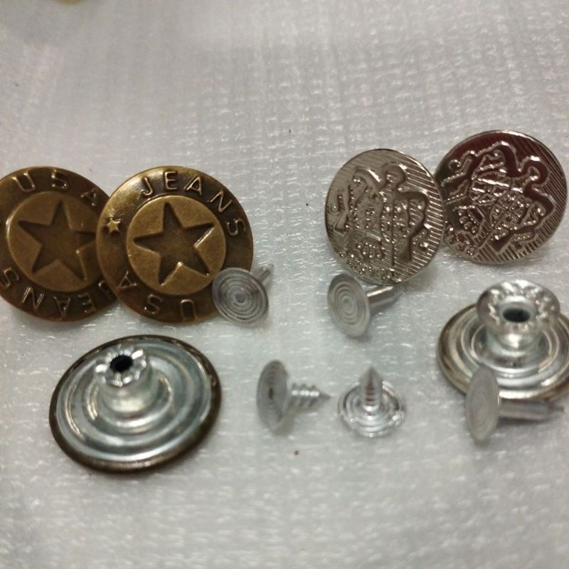 kancing Levis/ kancing Jeans 20mm non goyang / kancing jeans goyang