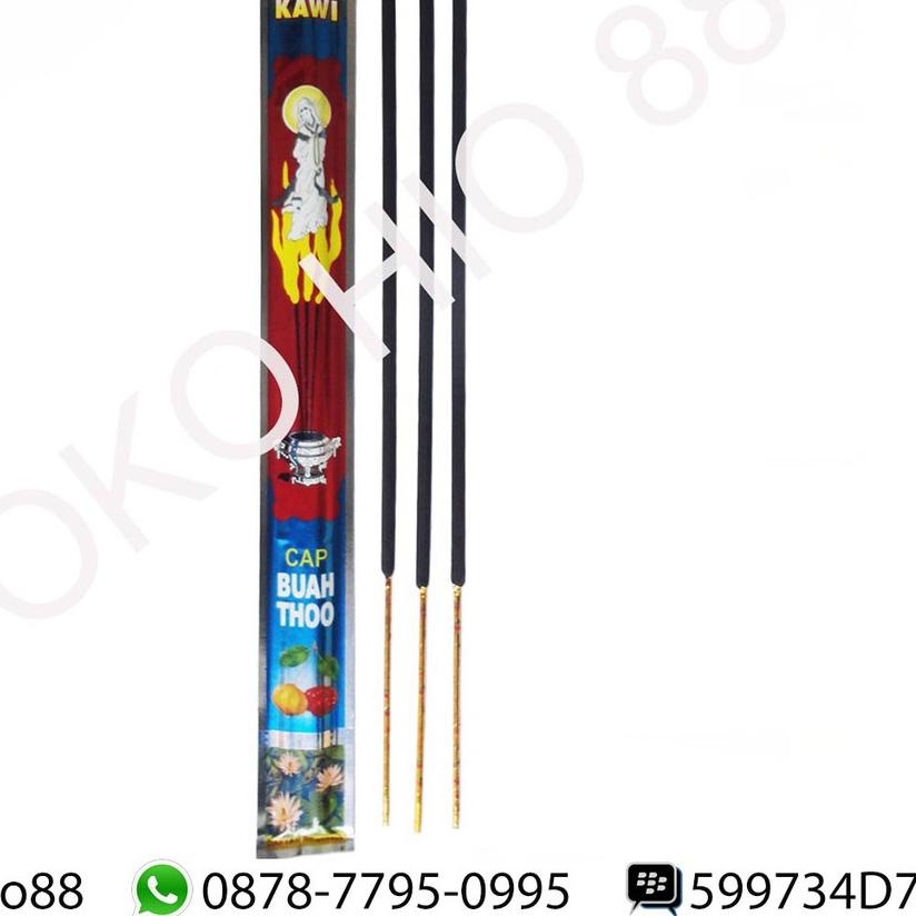 ✹ Hio / Dupa Wangi / Incense Stick Gunung Kawi Cap Buah Thoo Isi 3 Batang ←