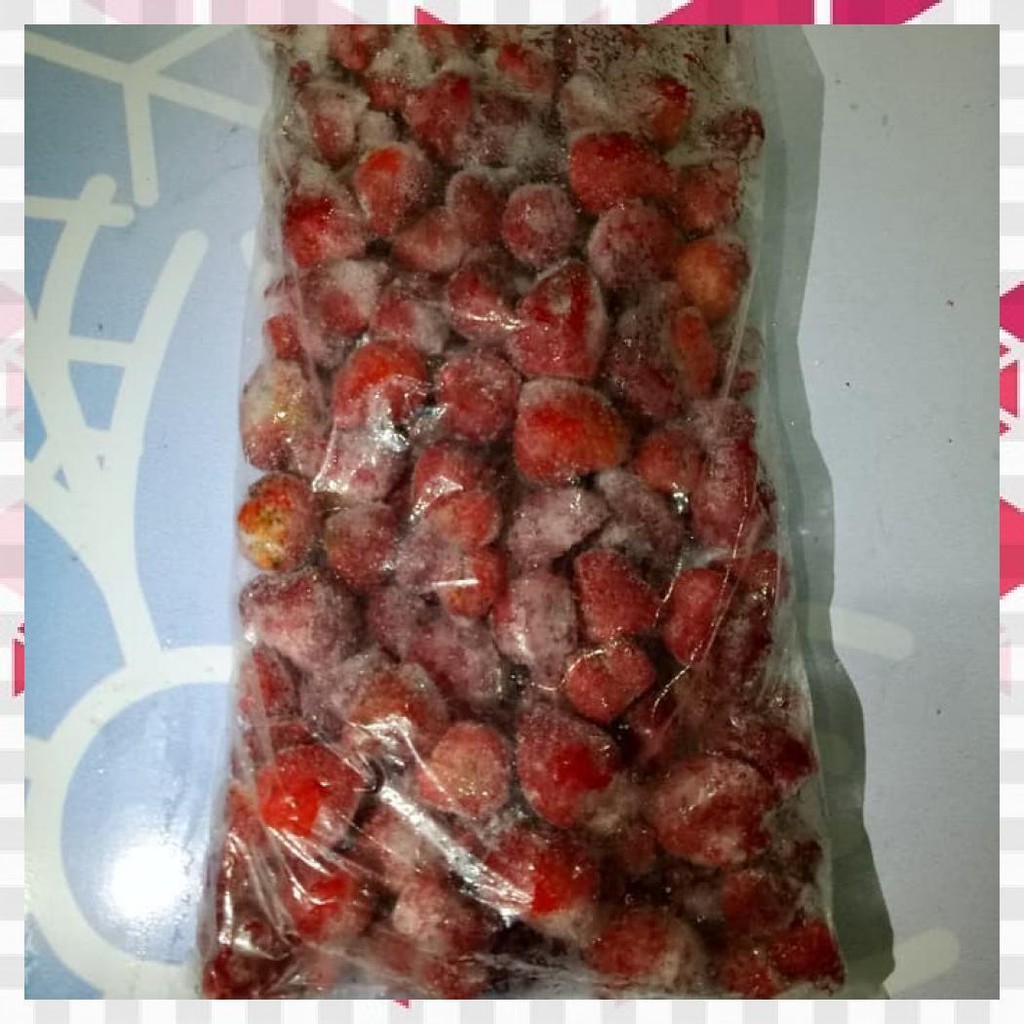 

BUAH BEKU IQF STRAWBERRY FROZEN STROBERI 500GR DIJAMIN MURAH