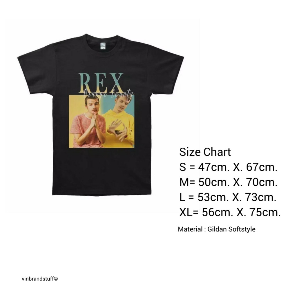 Rex Orange County Tshirt / Kaos / Baju Official Band Merch Original