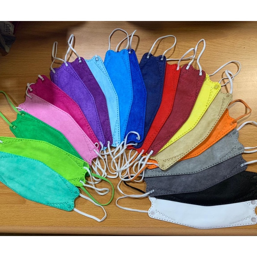 Masker KF94 Korea EV0 warna 4ply EVO 3D Protection Mask Eceran convex plusmed / 1 pcs