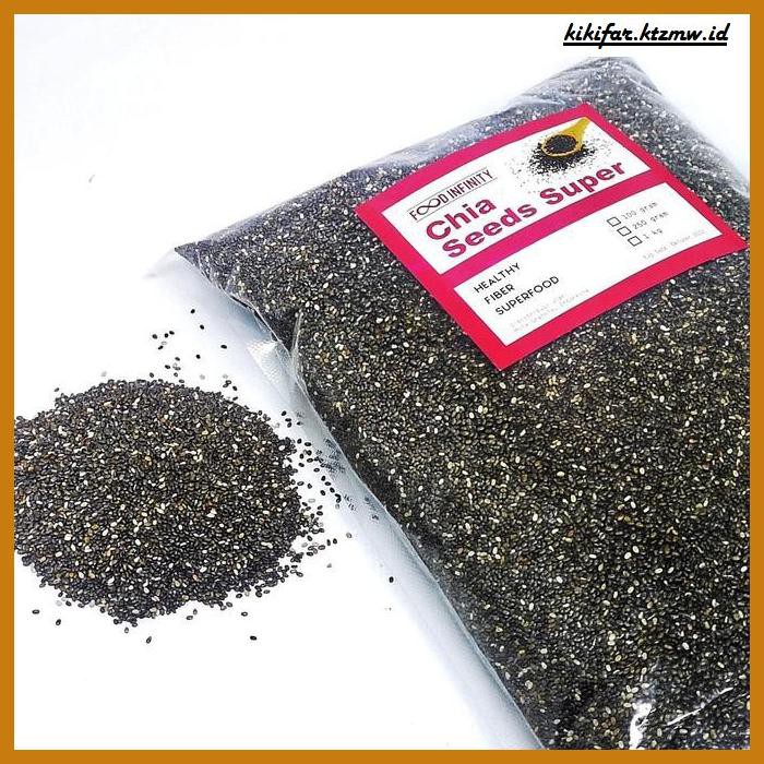 

Makanan-Kering- Organic Black Chia Seed 1000 Gram / 1 Kg Murah -Aneka.