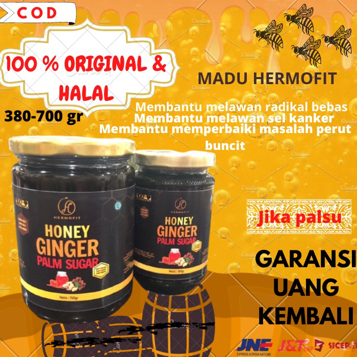 

MADU HONEY GINGER PALM SUGAR MURNI DAN ASLI 100% ORIGINAL UNTUK KESEHATAN - Madu jahe gula jawa/aren