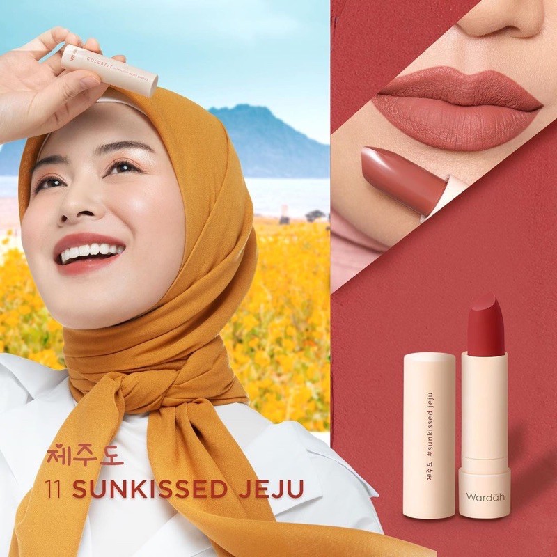 [BISA COD] Wardah Colorfit Ultralight Matte Lipstick