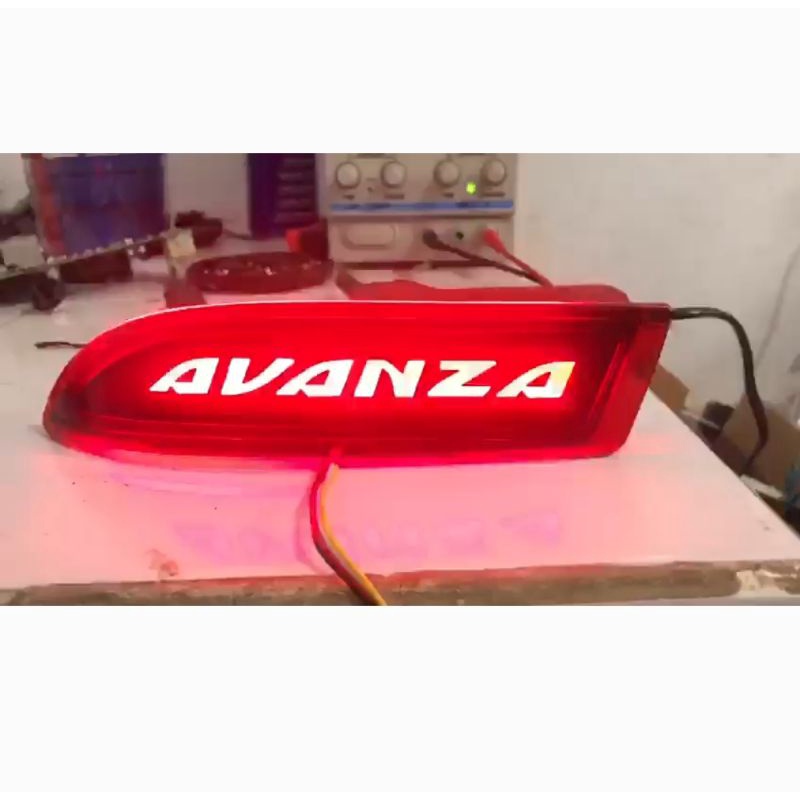 reflektor bumper bemper belakang MATA KUCING all new xenia avanza 2012 sampai 2022 lampu plasma 2013 2014 2015 2016 2017 2018 2019 2020 2021 mata kucing sen running