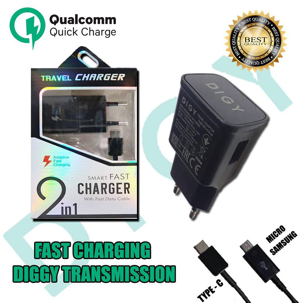 Charger Fast Charging Digy Transmission Fast Charging Type C