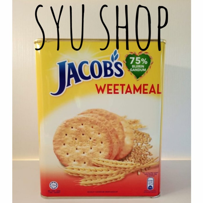 

Jacobs Weetameal Crackers 700 Gr Cream Wheat Jacob Jacob'S Biscuit